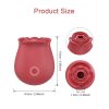 Size guide for the rose suction toy showing a 6.8 cm height and a 1.5 cm suction opening